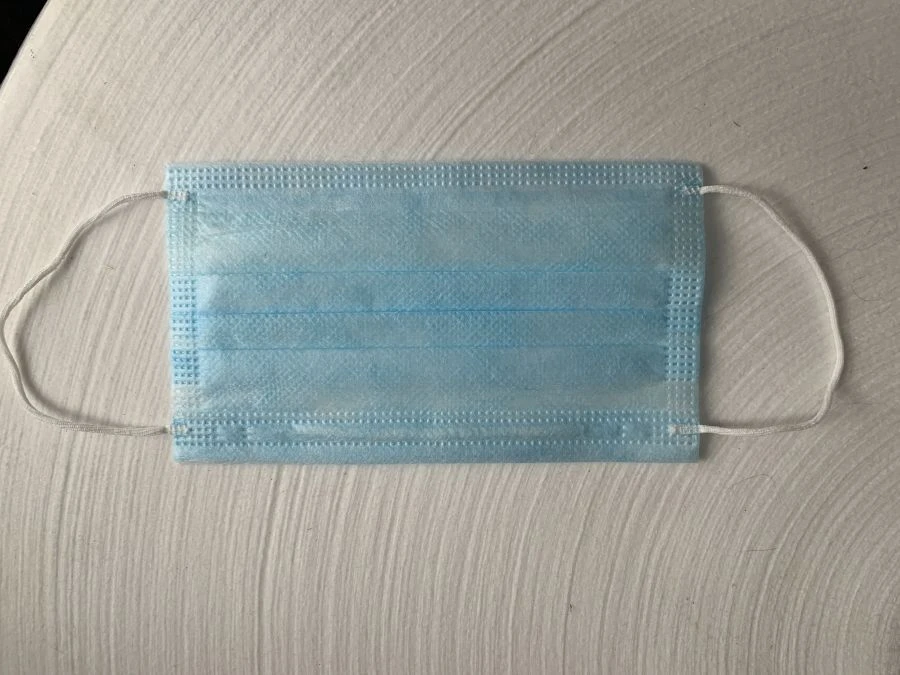 Disposable Medical Mask, Three-Layer Non-Woven Fabric