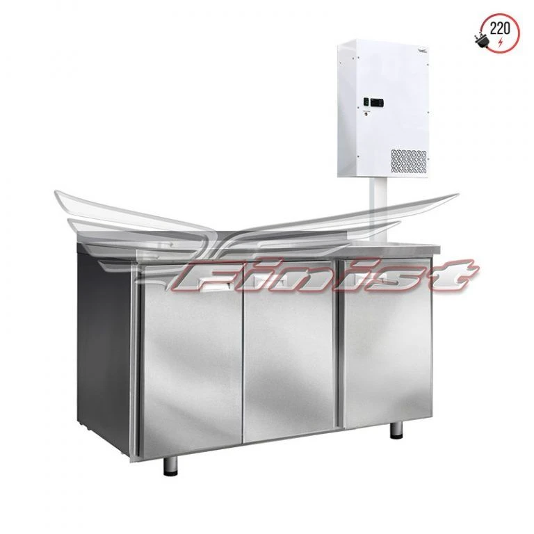 Refrigerated Table with Wall-Mounted Unit SXSAN