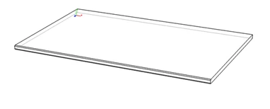 Water-Resistant MDF Worktop with 0.6mm Laminated Plastic