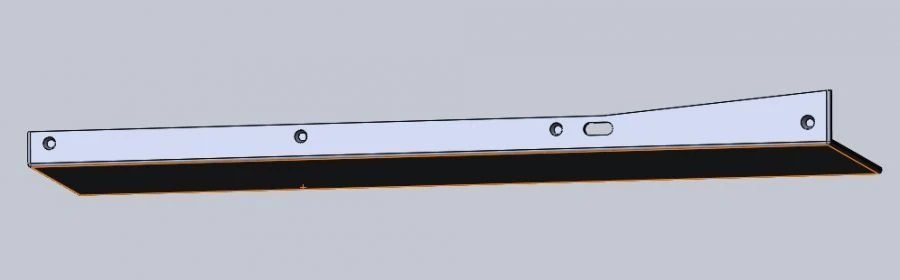 Fiberglass Dash Panel Cover for Tram #1 Model 71-411.12.10.512