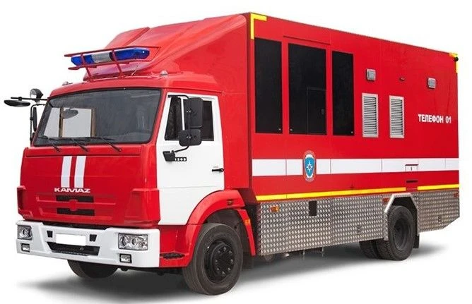 Fire Emergency Service Vehicle AOS (43253) Model 4344-L2, Modification 4344M2