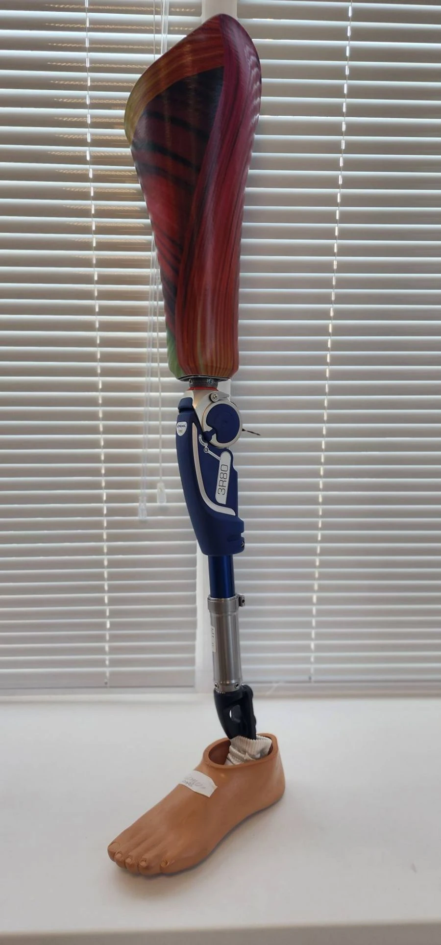 Modular Hip Prosthesis with Silicone Cover