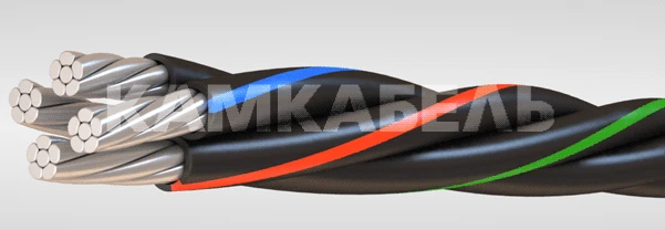 Self-Supporting Insulated Wire for Overhead Power Lines SIP-4