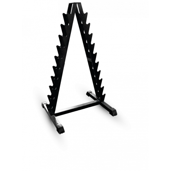 Chrome Dumbbell Storage Rack for Home and Gym