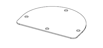 Rotor Frame Cover for Wind Turbine 20-030769