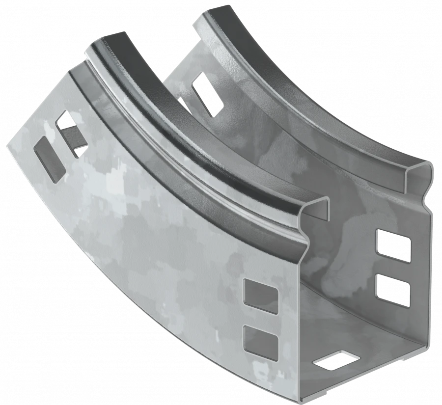 Vertical Internal 45° Smooth Bend Type B10 50x150mm CPV51-0-45-050-150-HDZ ESCA