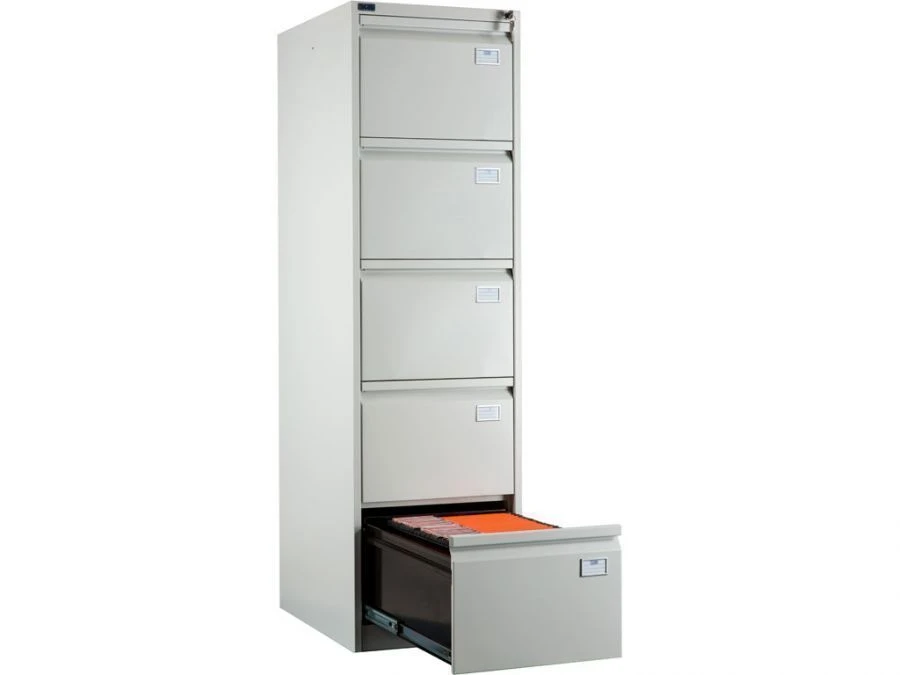 Metal Document and Card Storage Cabinet by Edelwood