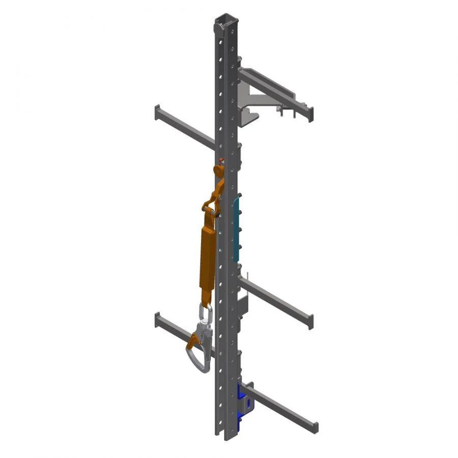 VOLT Sliding Fall Protection System on Rigid Anchor Line RVL500