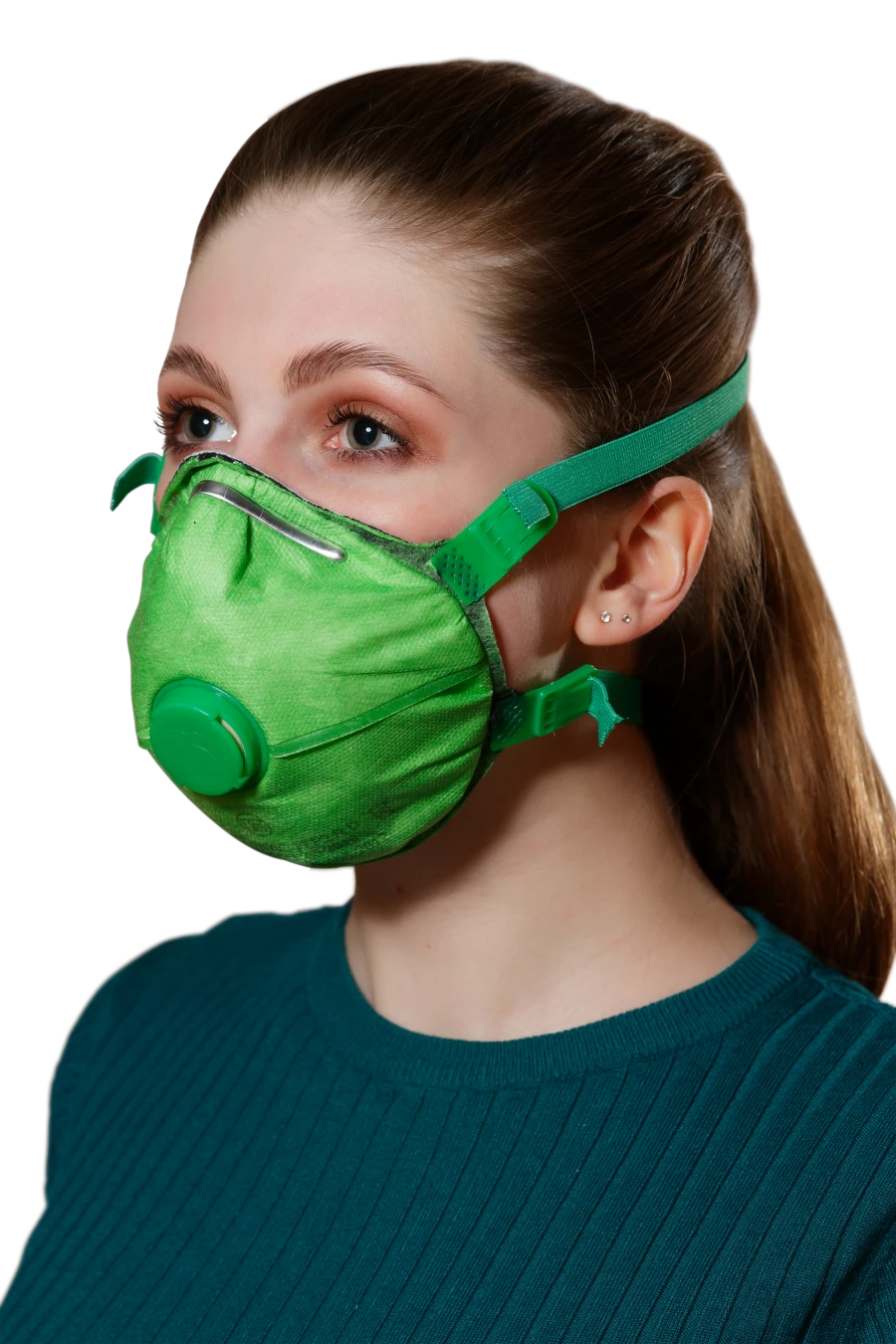 Filtering Half-Mask Respirator for Aerosol Protection with Gas and Vapor Safety "SPIRO-312E" FFP2 R D