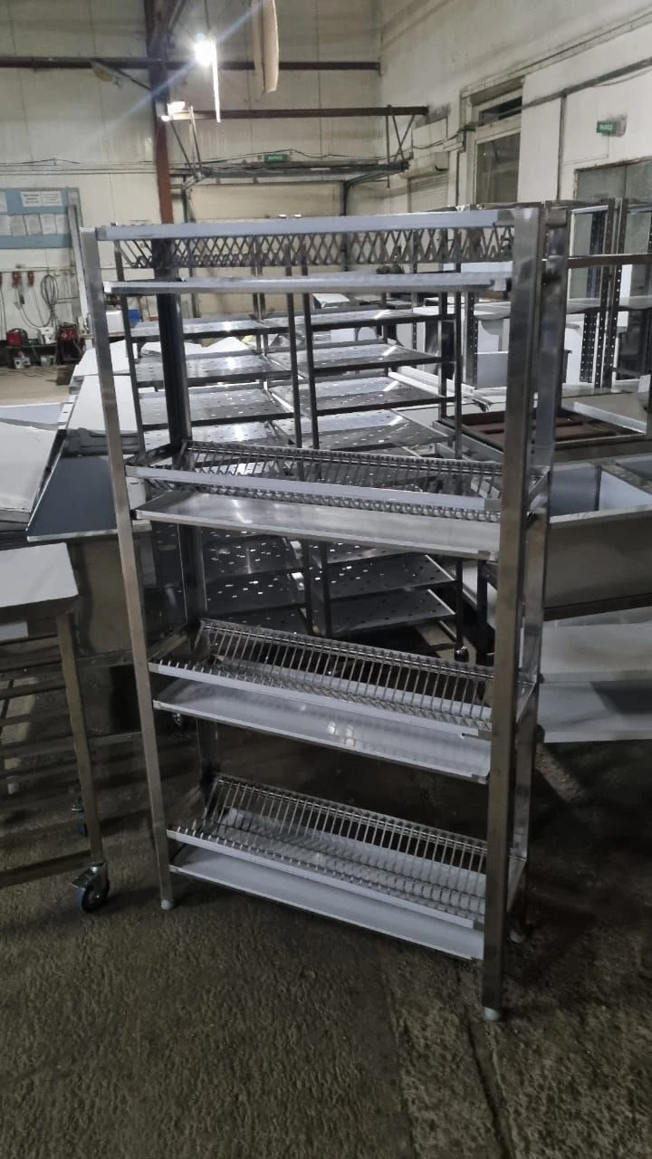 Stainless Steel Dish Rack Series SPPuS for Storage and Drying