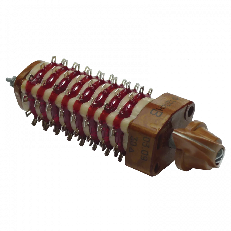 Compact High-Frequency Rotary Switch P2G-3 4P12N