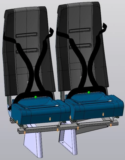 School Bus Passenger Seat A66R33.6840015