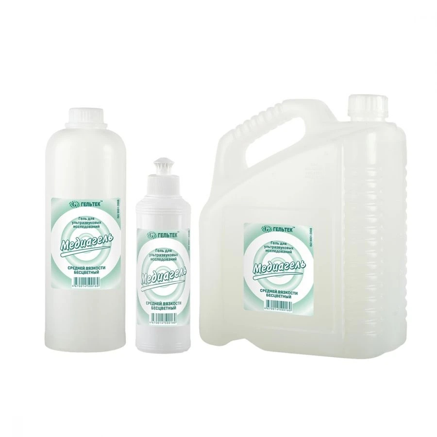 Medium Viscosity Ultrasonic Gel for Diagnostics and Therapy "Mediagel