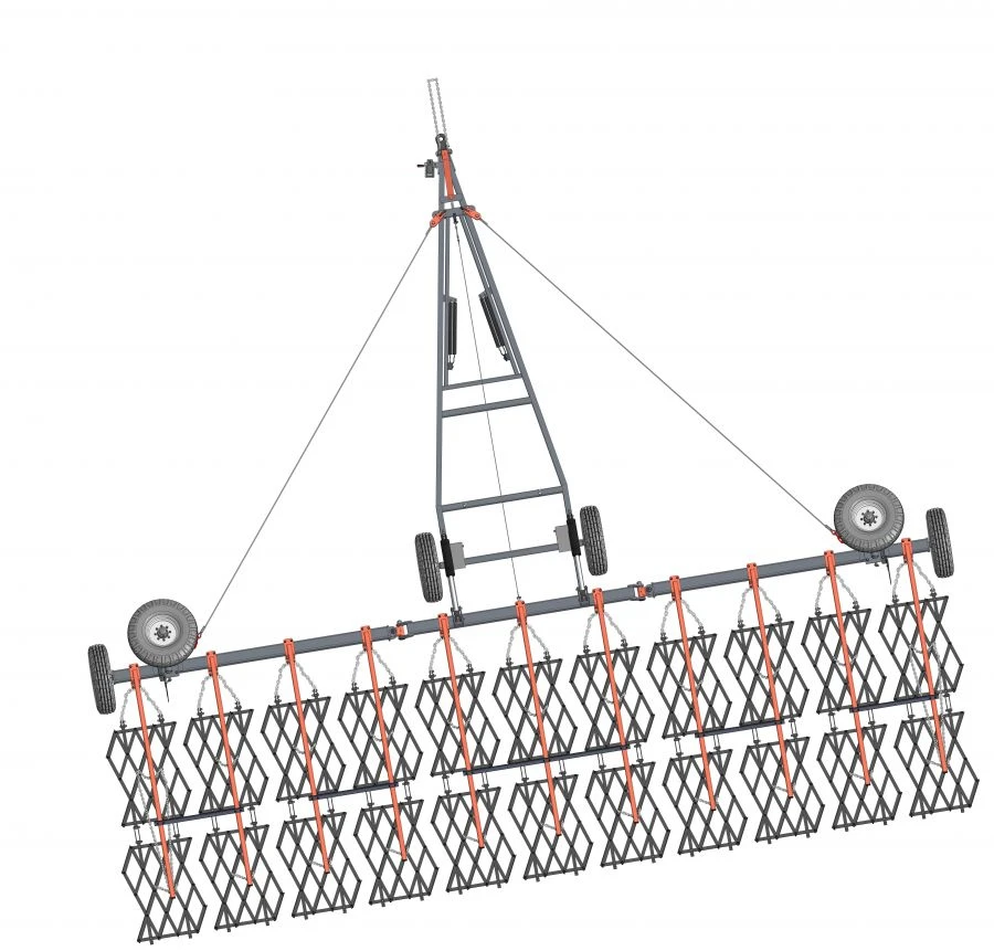 Medium Tooth Harrow BСЗ-11-2 for Soil Preparation