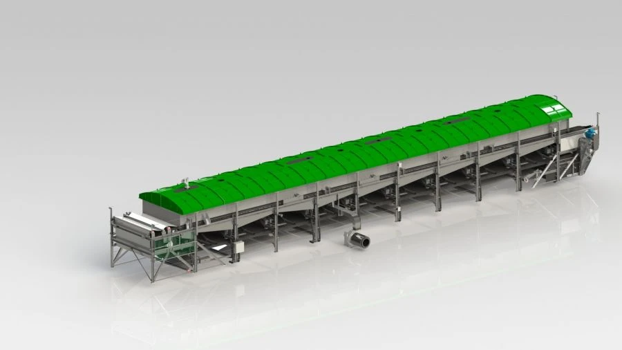 Horizontal Belt Vacuum Filter 3F85 Industrial Filtration System