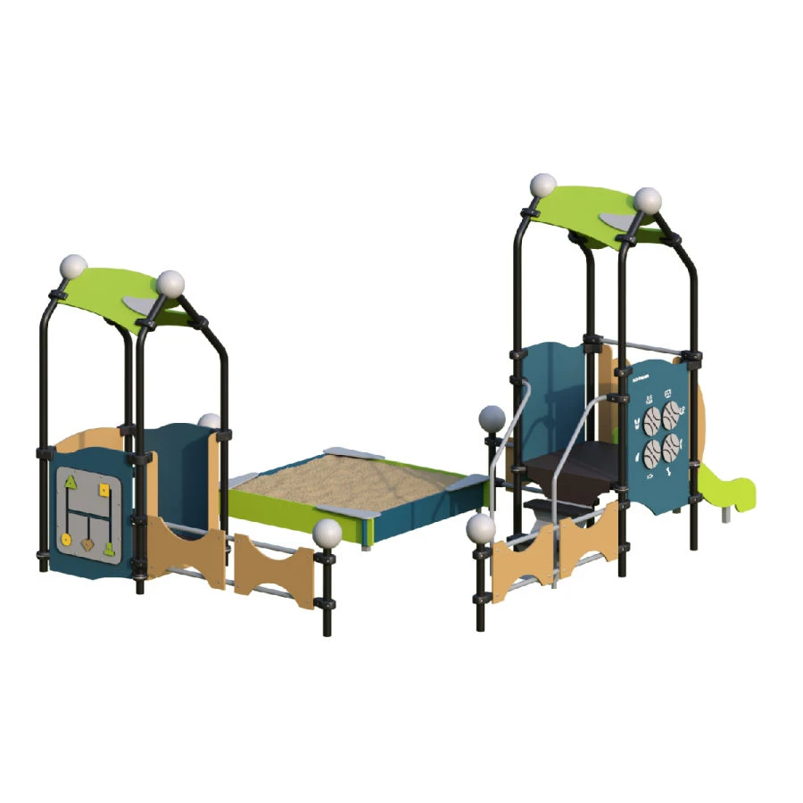Children's Play Complex for Thematic Games and Physical Development 057.117.00