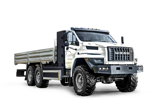 Ural 4320-18 Cab "NEXT" Platform Truck with Fast Gear Transmission