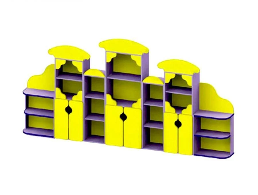 Semi-Open Storage Cabinet "Mushroom" DM3155