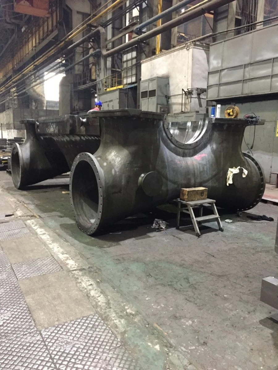 Medium Pressure Cylinder (CSD) with Valve Block SD for K-800-23.5-5MR Steam Turbine