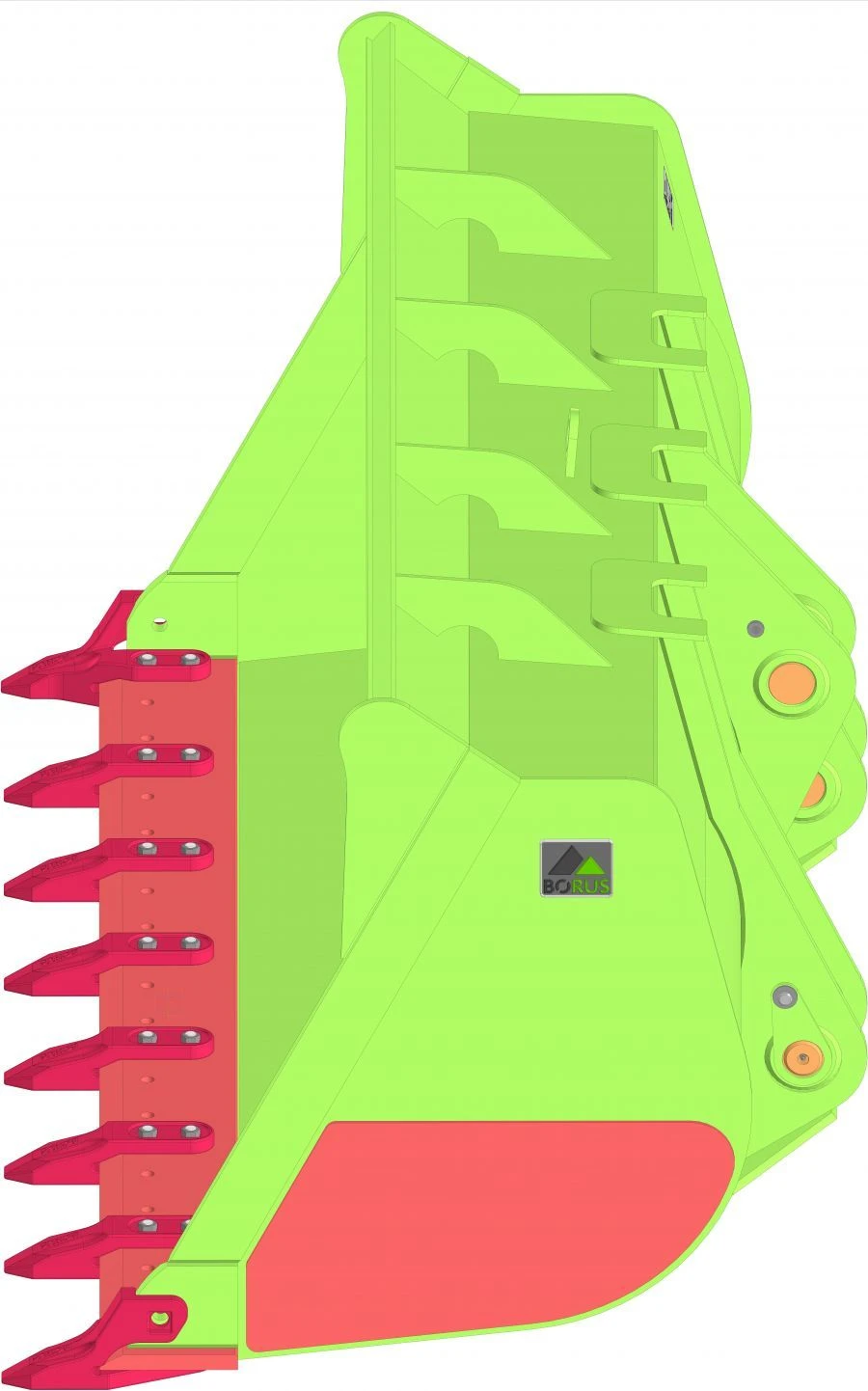 Standard Bucket with 3.3 m³ Capacity for JGM-757