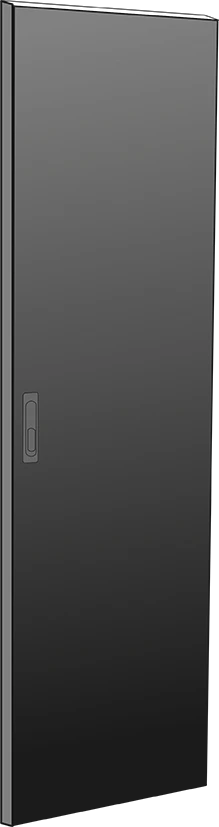 LINEA N 24U 600mm Black Metal Cabinet Door LN05-24U6X-DM