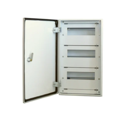 Wall-Mounted Distribution Boards with Solid Metal Door, Series ЩРН