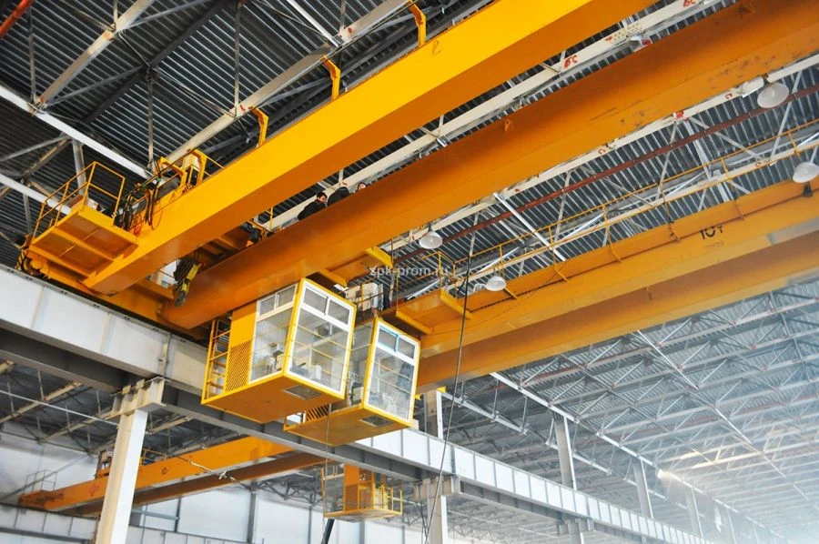 Double Beam Overhead Crane with 100-ton Capacity