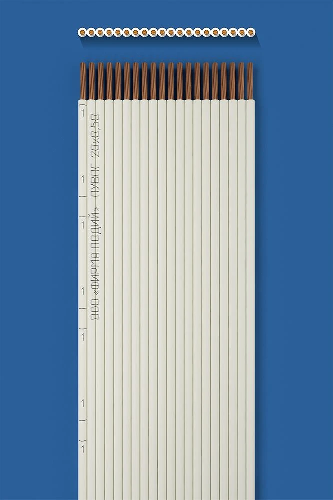 Flat Installation Wire PUVPG 20x0.50