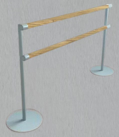 Mobile Two-Row Choreographic Rack for Dance and Gymnastics