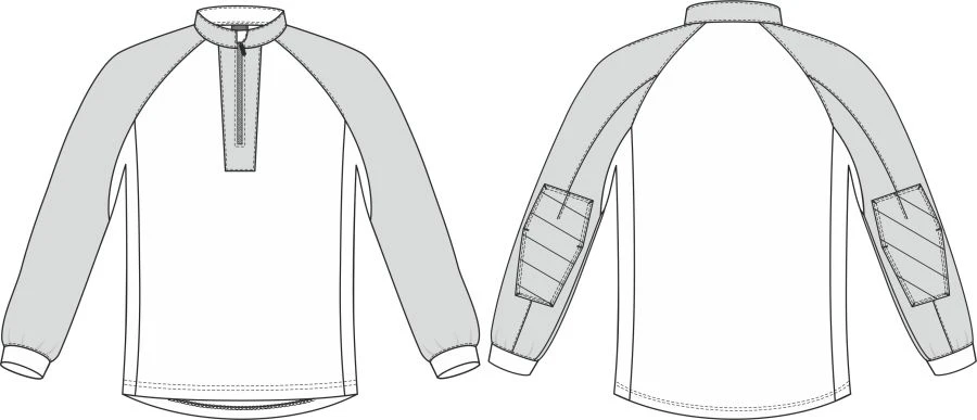 Fire and Rescue Work Suit Set (Jacket, Shirt, Pants) Model 6345