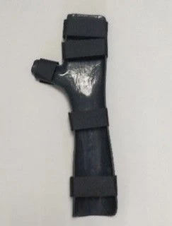Rigid Plastic Wrist Brace with Thumb Spica Sh-5016 for Left/Right