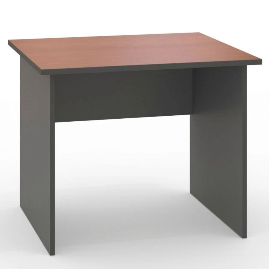 Office Desk Set "Strategy", Model X37 in 2 Textures: N.Milano and Gray
