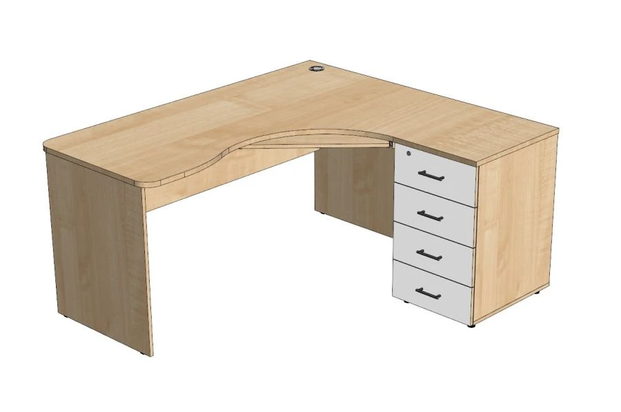 Teacher's Desk - Customizable Material and Sizes