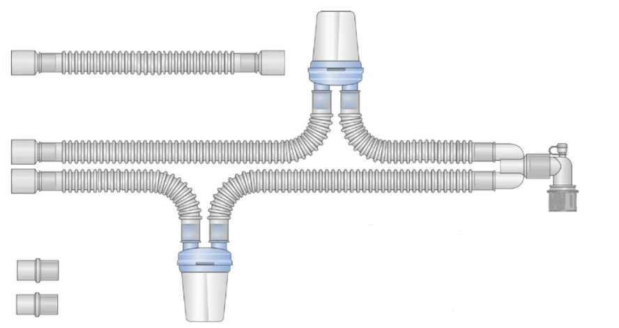 Breathing Device for Anesthesia and Resuscitation Equipment - Variant R