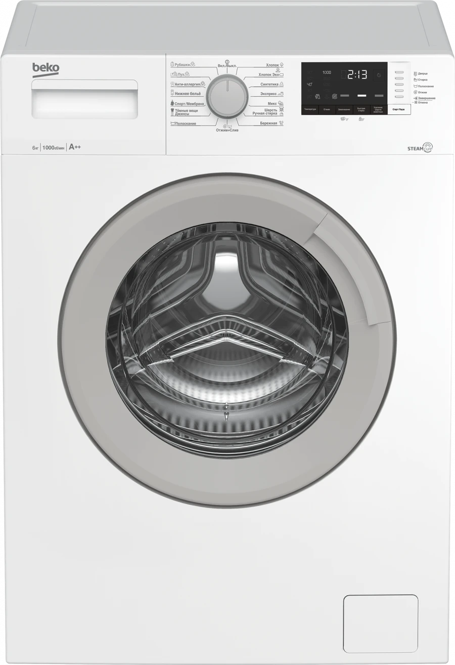 Fully Automatic Front Load Washing Machine RSGE68512ZSW
