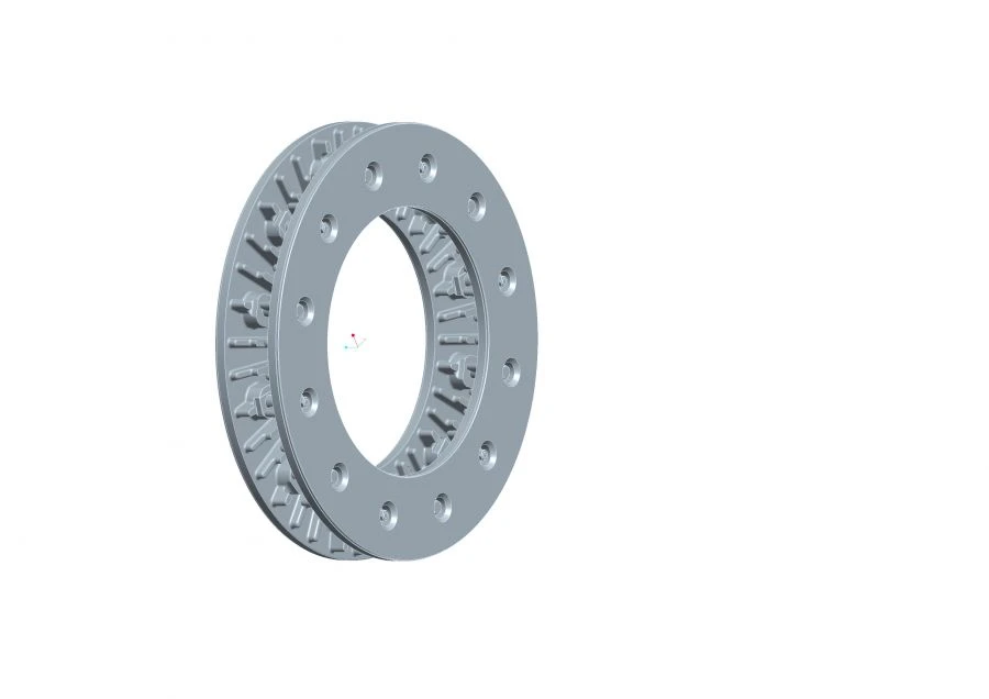 Wheel Brake Disc for Electric Trains 840.000.000