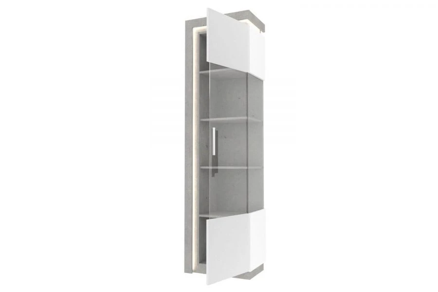 Right Showcase Cabinet Neon LD.667040.000 (Metropolitan/White)