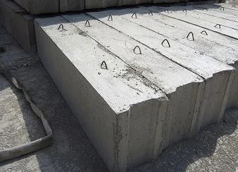 Reinforced Concrete Foundation Block for Stable Support FBS24.3.6