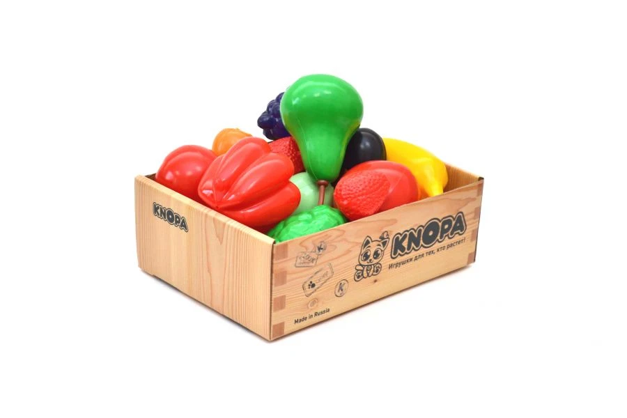 Large "Fruits-Vegetables" Play Set KNOPO 1/6