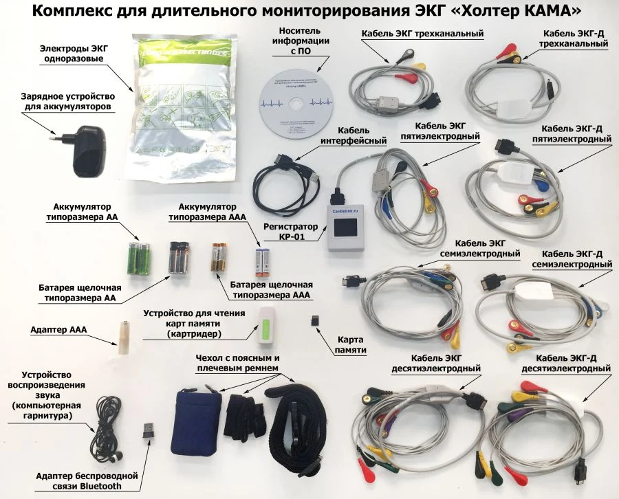 Long-term ECG Monitoring System "Holter KAMA