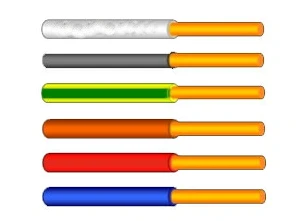 Low Fire Hazard PVC Insulated Installation Wire PUВнг(А)-LS