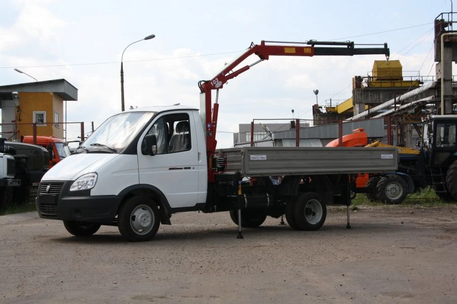 Transport Vehicle with Crane Manipulator NR811T2S Model