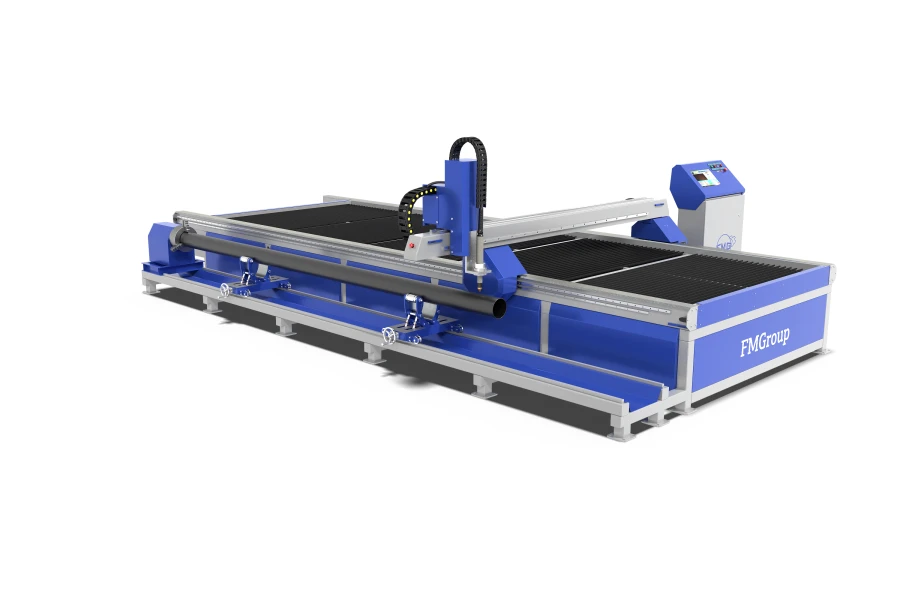 CNC Plasma Cutting Machine with Pipe Cutter