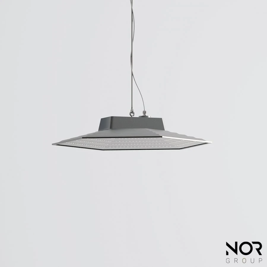 LED Light for Industrial Spaces HEXA-120