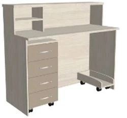 Nurse Station with Mobile Cabinet KSPm 1-02