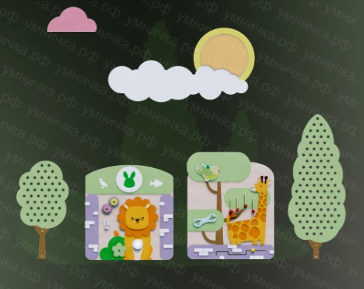 Decorative Development Panel "Zoo" PMG-0ZM