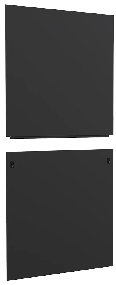 Side Panel 2 Sections 42U Type B 1200 Black ZP-SP05-42U-B-1200-R ITK by ZPAS