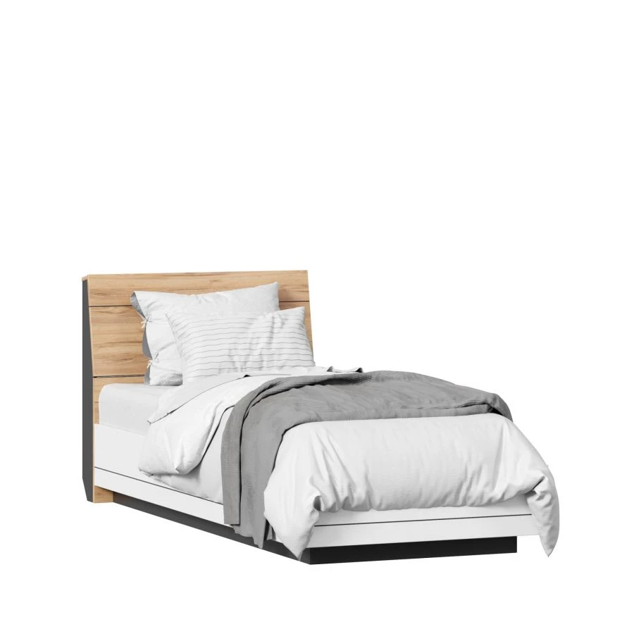 Urban LD.528010.000 Bed 900*2000 (Golden Oak/Black/White/Pink)