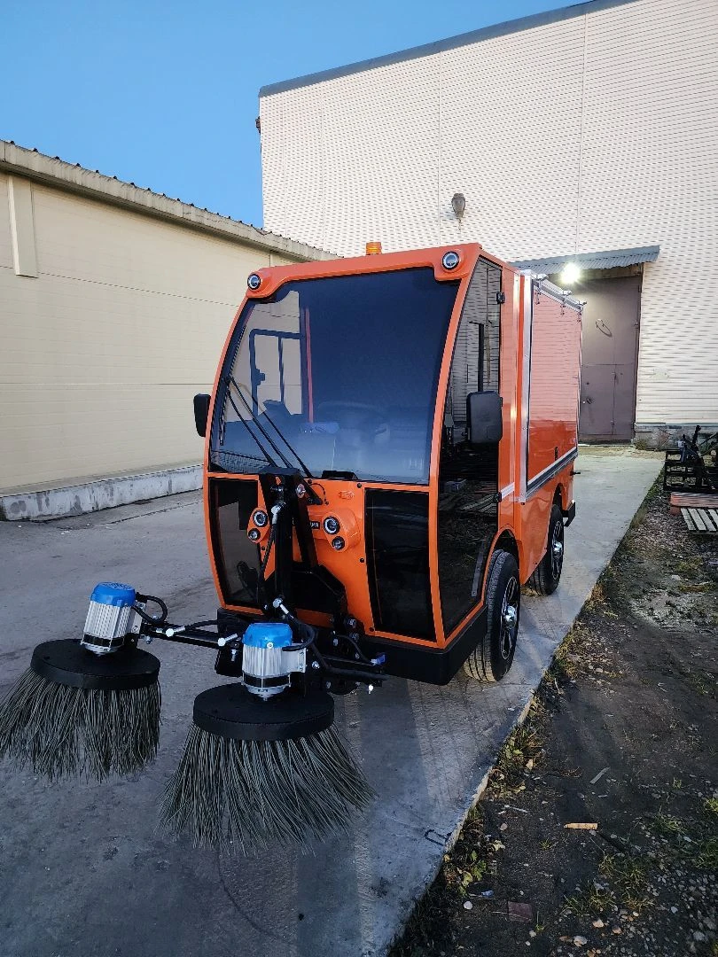 APIS Electric Municipal Vacuum Sweeper Vehicle