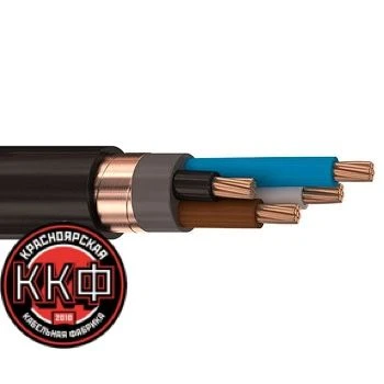 Fire-Resistant Power Cable with Low Smoke Emission 4x10 mm² WVGEng(A)-LS